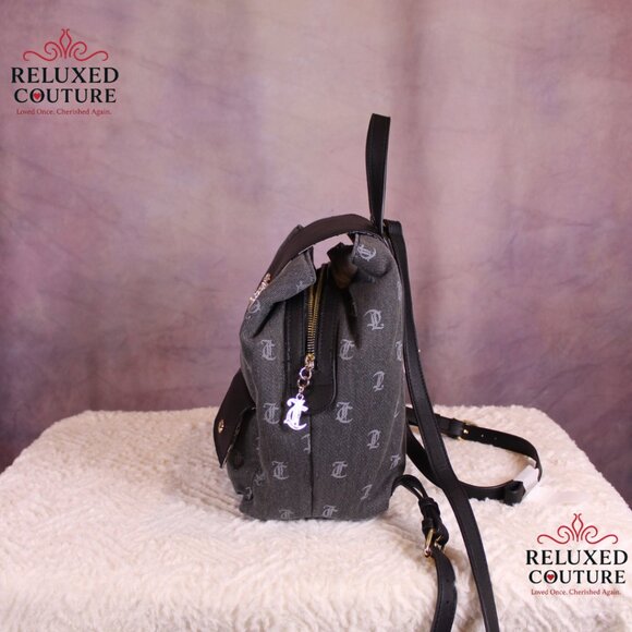 Black Juicy Couture Mini Backpack